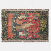 動物を使った遊ユニコーンとレディの臓器 スローブランケット (正面)