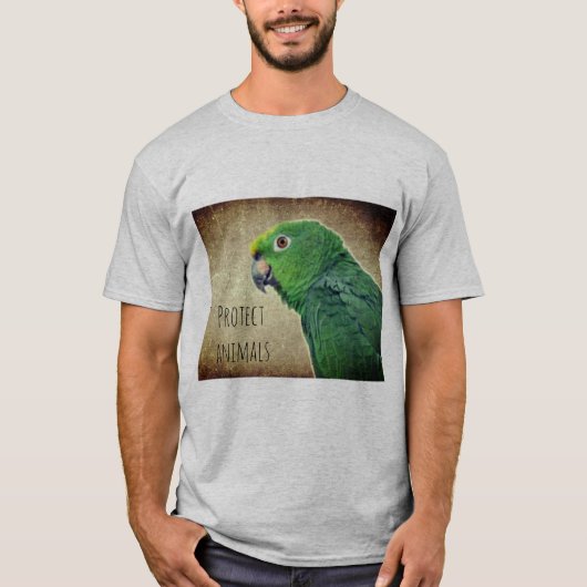 動物を保護する Tシャツ (正面)