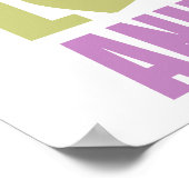 動物を愛する平和 ポスター (角)