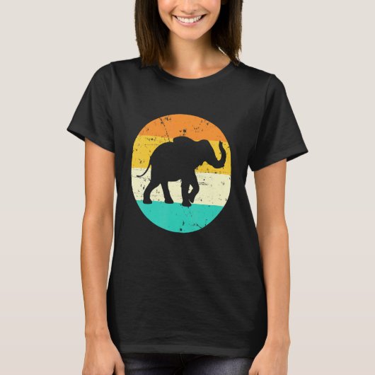 動物を愛する象29 Tシャツ (正面)