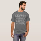 動物を救うことはちょっと私の使命ギフト Tシャツ (正面フル)