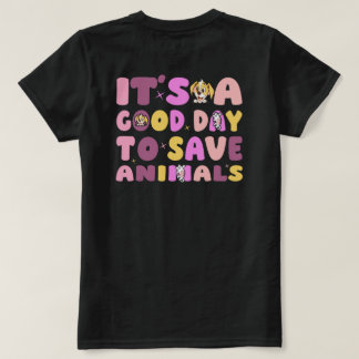 動物を救うのに良い日 Tシャツ