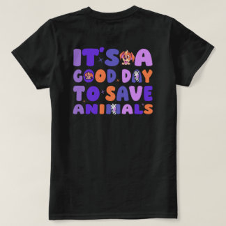 動物を救うのに良い日 Tシャツ