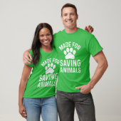 動物を救う家族のためのグッズ Tシャツ (ユニセックス)