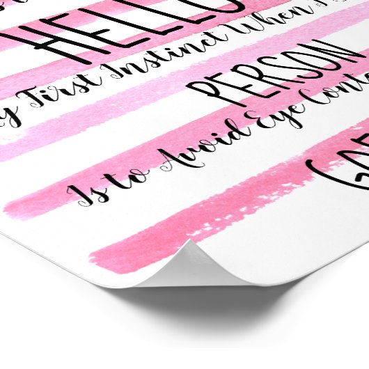 動物を見て挨拶しよう ポスター (角)