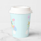 動物を青にトレーニング 紙コップ (右)