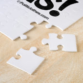 動物を食べ物を与えないで下さい ジグソーパズル (側面)