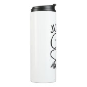 動物を飼いたいと思う女救の子 タンブラー (回転左)