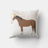 動物を飼育する馬パーティー クッション (裏面)