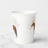 動物を飼育する馬パーティー 紙コップ (左)