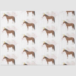 動物を飼育する馬パーティー 薄葉紙