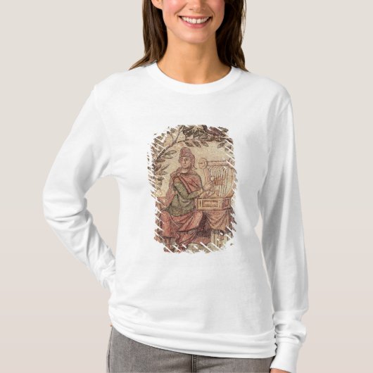 動物を魅了しているオルペウスの詳細 Tシャツ (正面)