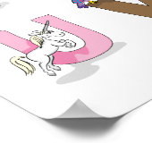 動物アルファベットのポスター ポスター (角)