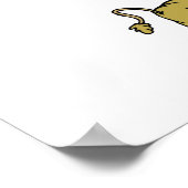 動物アルファベット文字 ポスター (角)