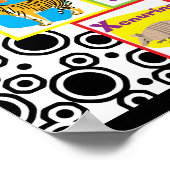 動物アルファベット ポスター (角)