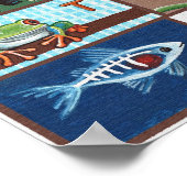 動物アルファベット ポスター (角)