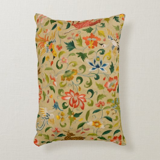 動物アンティーク馬鳥鹿ウサギ アクセントクッション (正面(垂直))