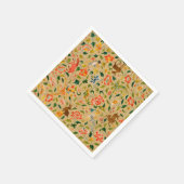 動物アンティーク馬鳥鹿ウサギ スタンダードカクテルナプキン (角)