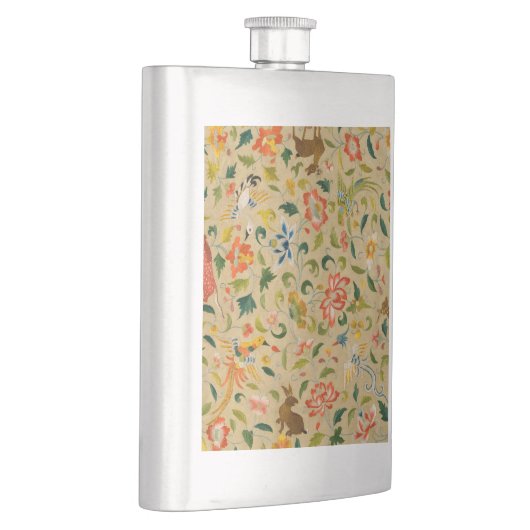 動物アンティーク馬鳥鹿ウサギ フラスク (右)