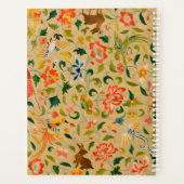 動物アンティーク馬鳥鹿ウサギ プランナー手帳 (裏面)