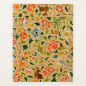 動物アンティーク馬鳥鹿ウサギ プランナー手帳 (正面)