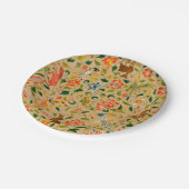 動物アンティーク馬鳥鹿ウサギ ペーパープレート (アングル)