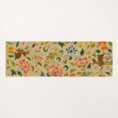 動物アンティーク馬鳥鹿ウサギ ヨガマット (正面(横))