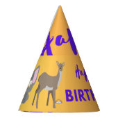 動物インスパイア生誕生会帽 パーティーハット (左)
