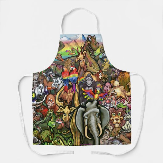 動物エプロン エプロン (正面)