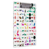 動物カラフルのパターン#3 クリップボード (右)