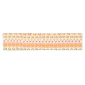 動物カラフルの前刷 ショートテーブルランナー (横)