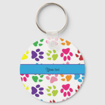 動物カラフルの手のプリント