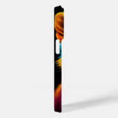 動物カラフル抽象芸術鮮やかアート Case-Mate iPhoneケース (裏面 / 右)