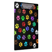 動物カラフル足跡 クリップボード (右)