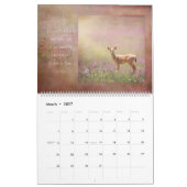 動物カレン感動的ダー カレンダー (3月 2027)