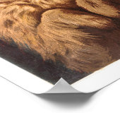 動物カード絵画ズ ポスター (角)