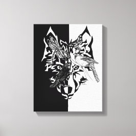 動物ガイド11x14" キャンバスプリント