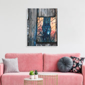 動物ガイド キャンバスプリント (インサイチュ (リビング))