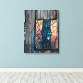 動物ガイド キャンバスプリント (インサイチュ (ウッドフロア))