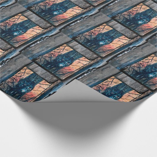 動物ガイド ラッピングペーパー (角)