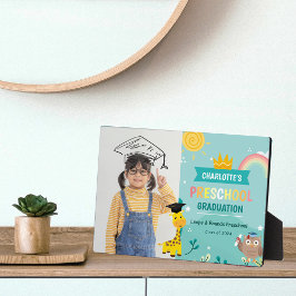 動物キップレスクール写真卒業記念 フォトプラーク