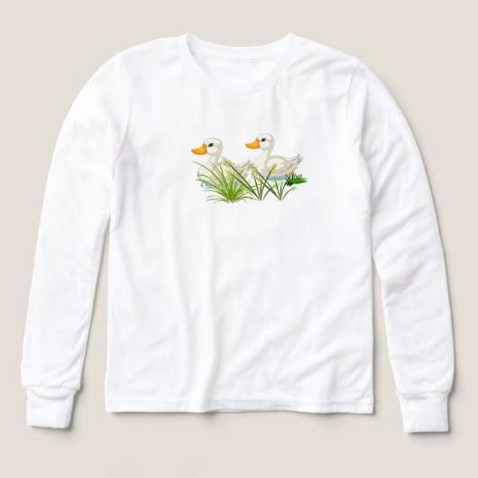 動物キャラクターTシャツ (デザイン正面)