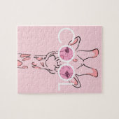 動物キリン ジグソーパズル (横)