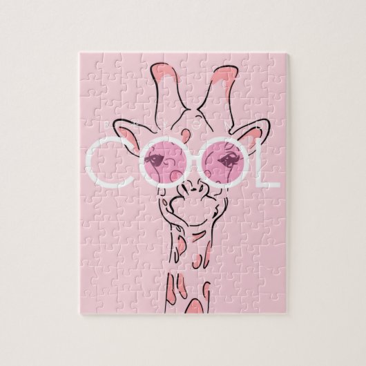 動物キリン ジグソーパズル (縦)