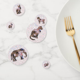 動物クラッカー紙吹雪 コンフェッティ