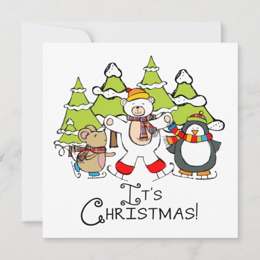 動物クリスマス (正面)