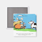 動物クリック マグネット (正面/裏面)