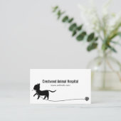 動物クリニックシェルター獣医 名刺 (スタンド正面)