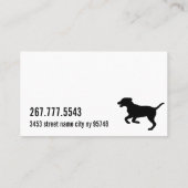 動物クリニックシェルター獣医 名刺 (裏面)