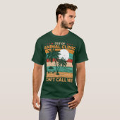 動物クリニック退職記念 Veterinarian Retirement Tシャツ (正面フル)
